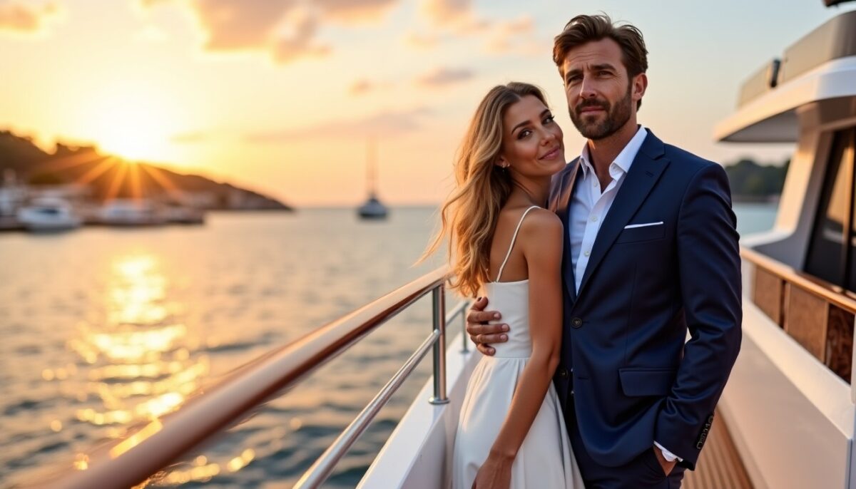 Charles Leclerc et Alexandra Saint Mleux lèvent le voile sur leur luxueux yacht de 13 millions d’euros